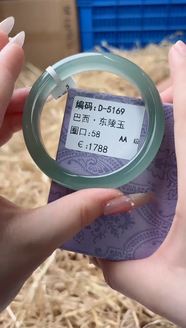 未镶嵌手镯石英质玉D-5169