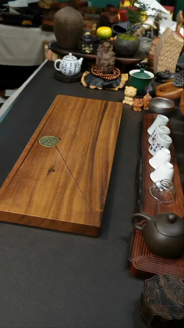 福利款茶盘 胡桃木56-22-3cm