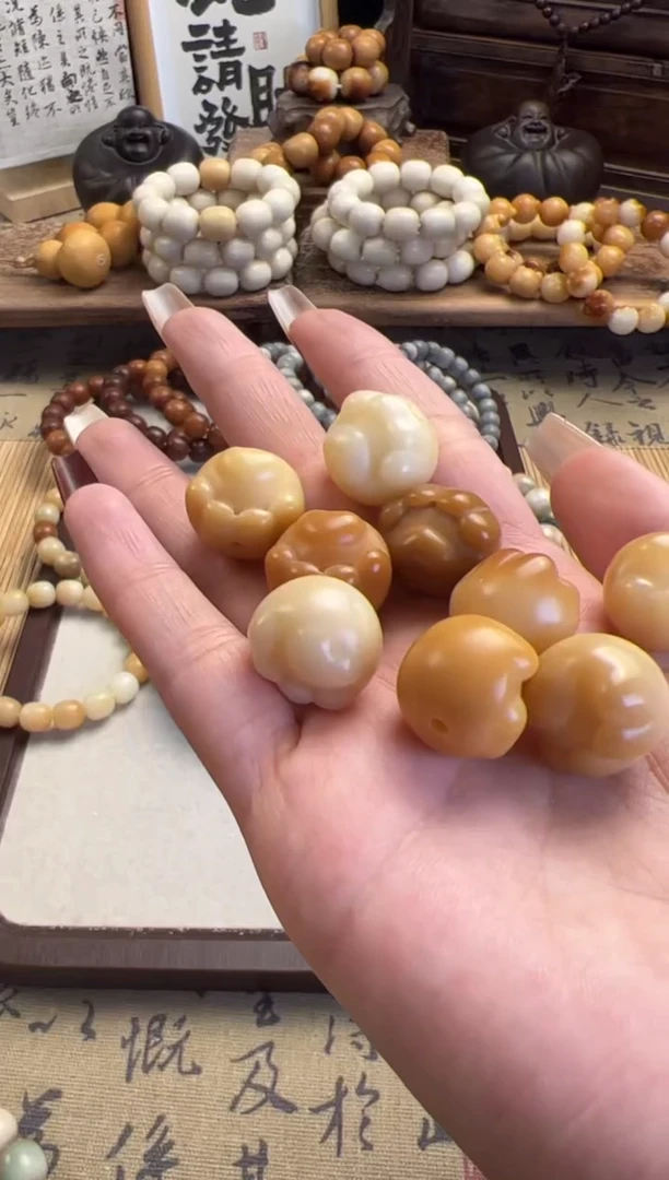 【闪购商品】菩提根/象牙果手串卡17猫爪手捻138