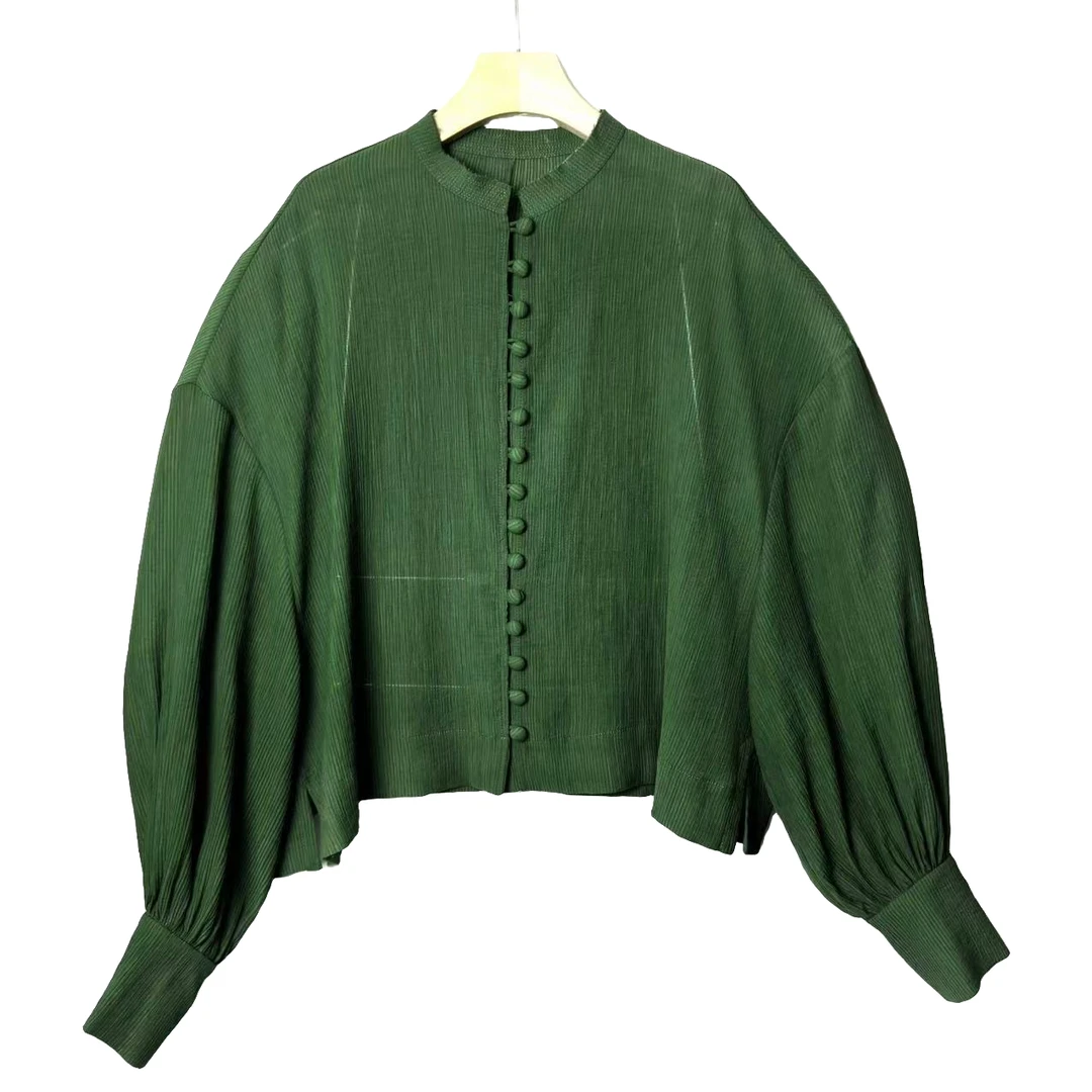 朱总原创设计2024393复古国风衬衫