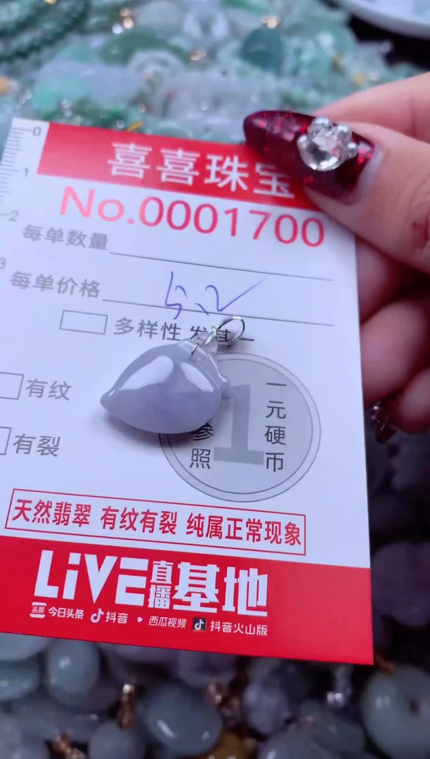 颈饰未镶嵌翡翠1700