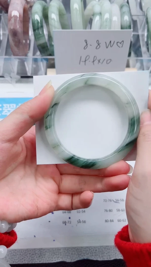 【闪购商品】石英质玉手镯未镶嵌A434-56.5