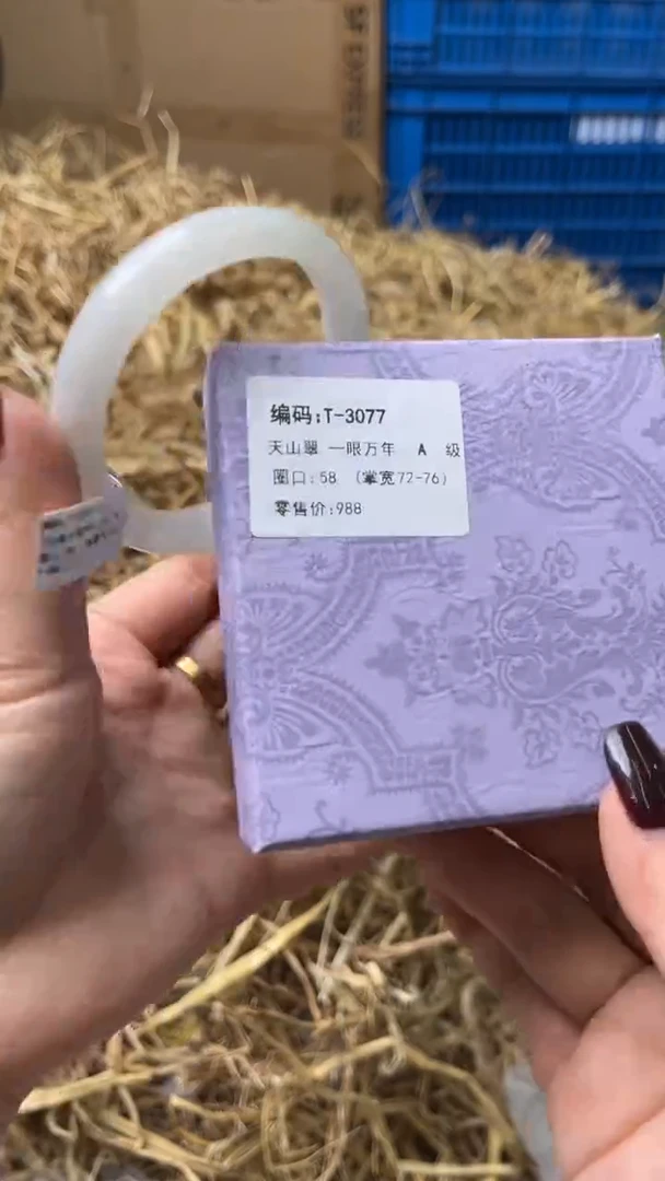 未镶嵌手镯石英质玉T-3077