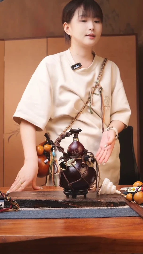 572号精品大漆葫芦防腐防渗装水茶酒