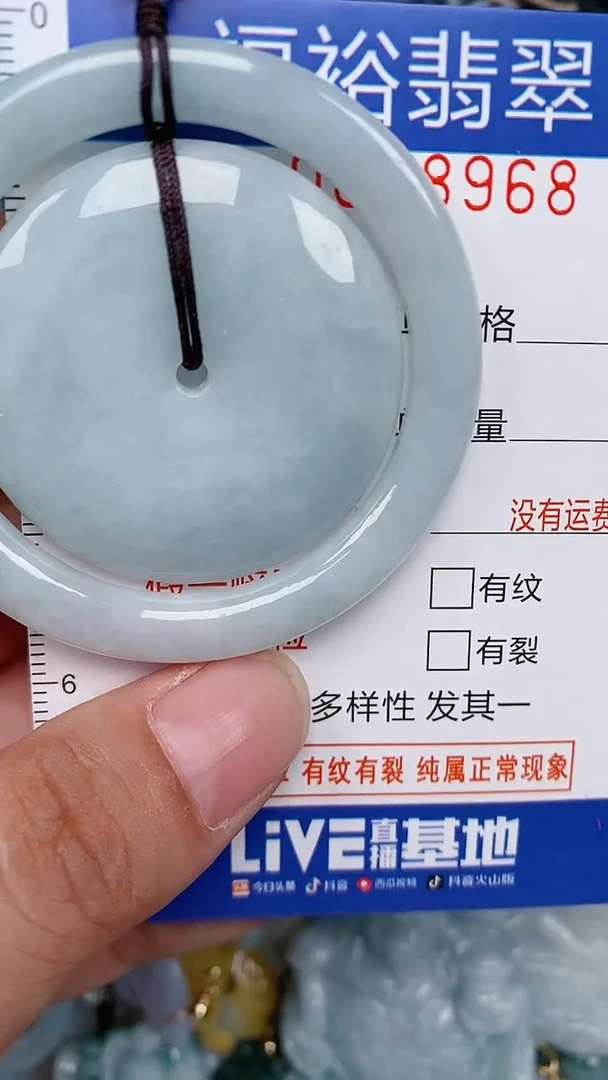 翡翠未镶嵌颈饰...0008968