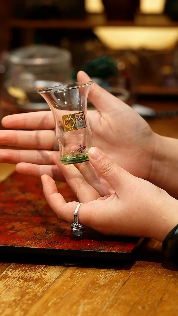 【闪购商品】禾器/晶彩君悦单杯/湖绿