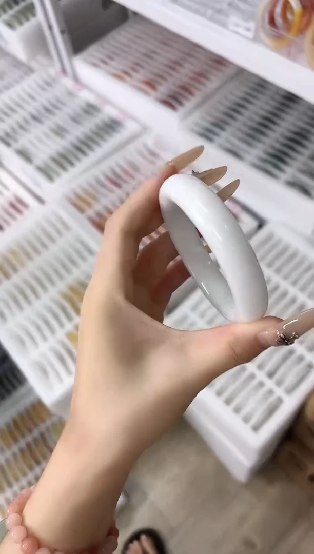 未镶嵌手镯石英质玉191-58HE