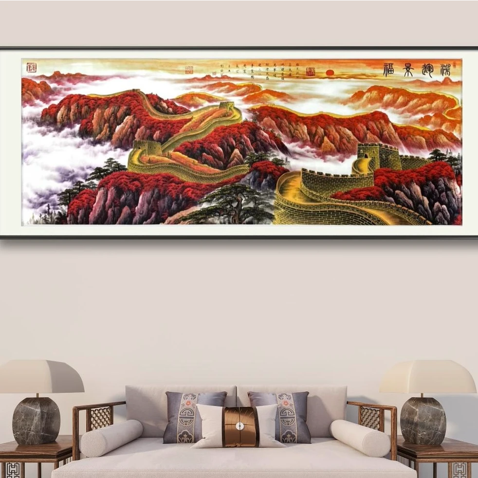 刘宓宁老师作品《鸿运景福》