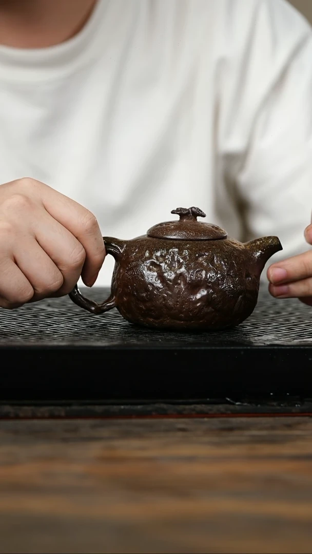 茶杯紫砂12号紫砂柴烧
