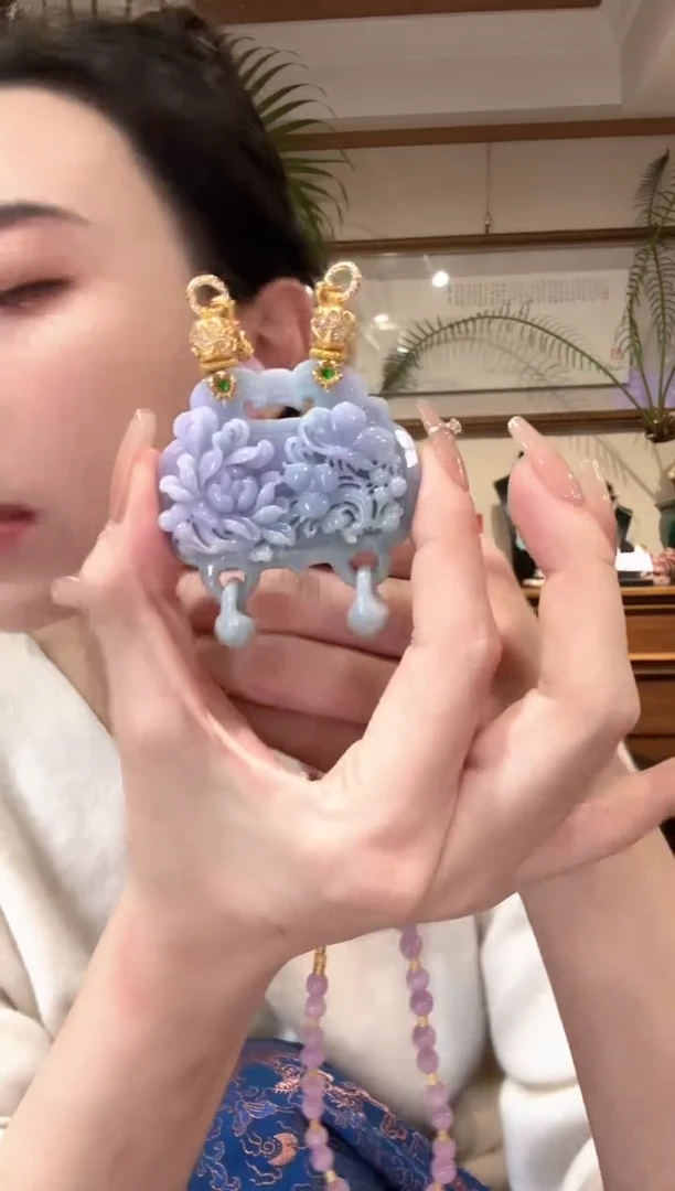 【闪购商品】翡翠颈饰未镶嵌国风