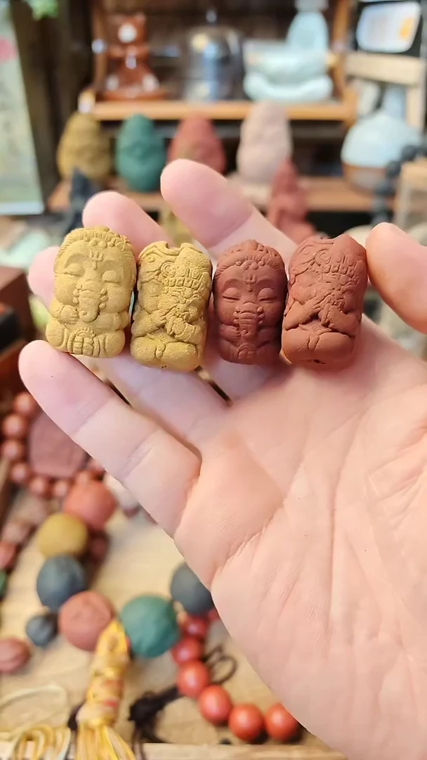 【闪购商品】龙涎加红麝扎基象神一对