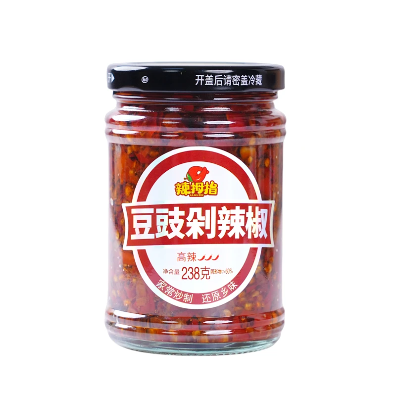 辣拇指豆豉剁辣椒 辣味十足开胃下饭 质量保证放心吃