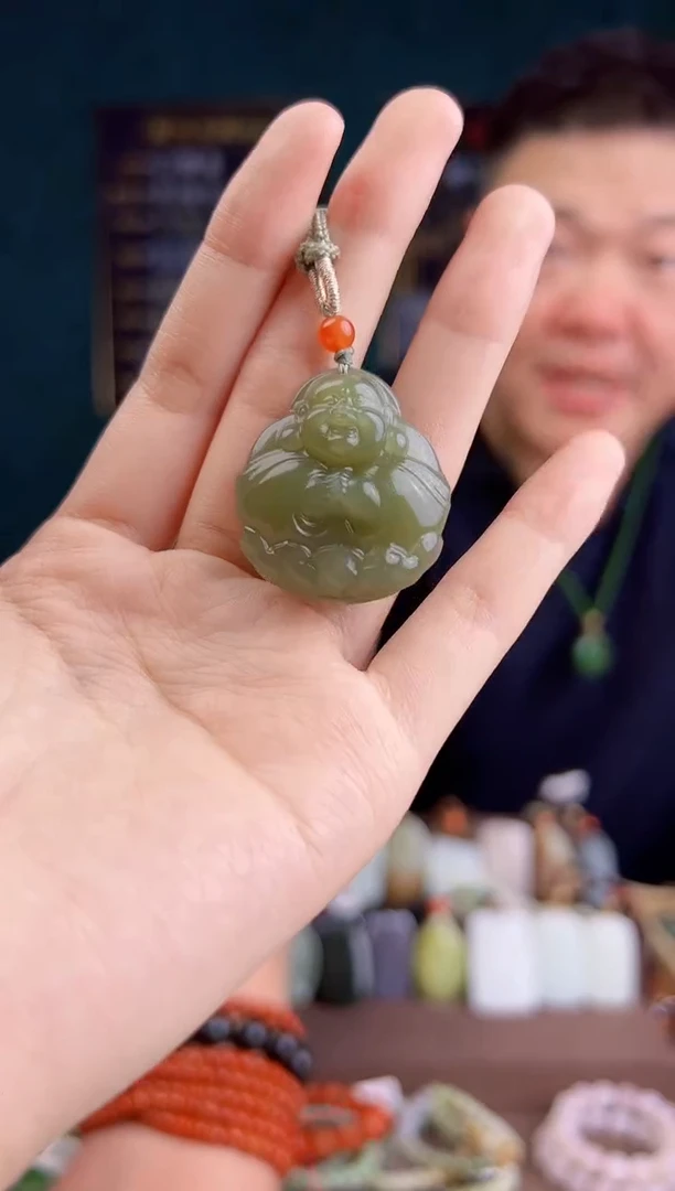 和田玉未镶嵌颈饰多样性发货 拍一单发一个