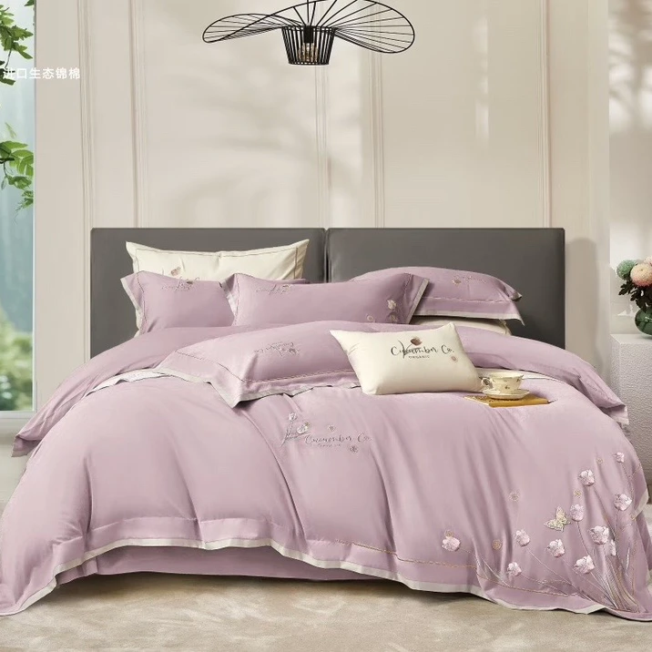 清香系列-锦棉绣花四件套
