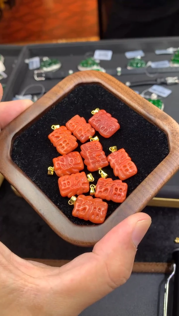颈饰未镶嵌南红玛瑙7007576/sh/多样性发/一件