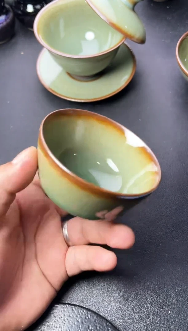 茶盏598  叶紫建盏叶紫建盏