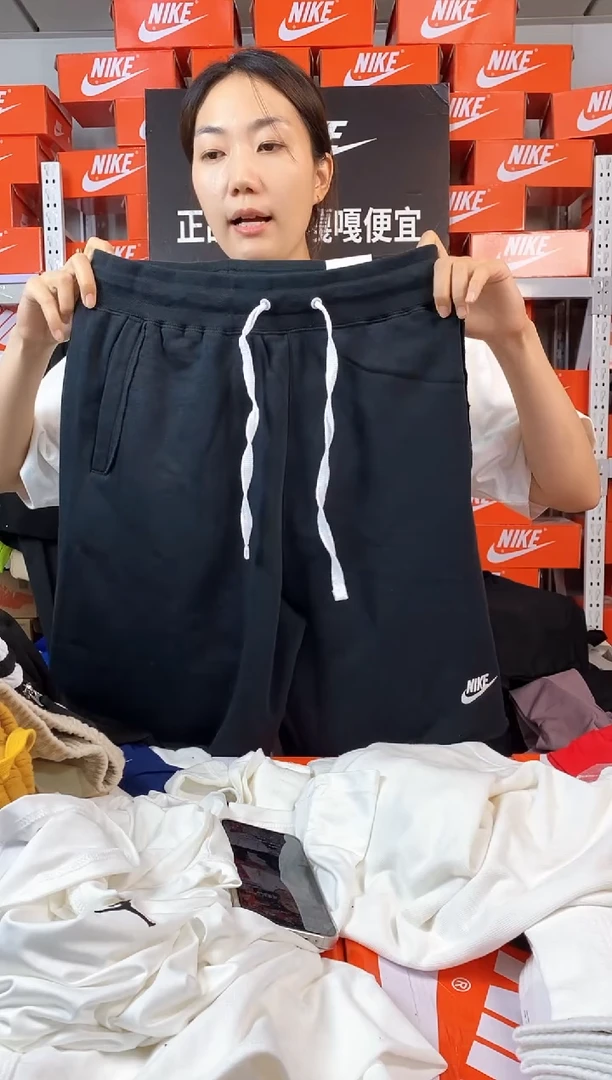 黑色短裤 直播间过款 尺码175L