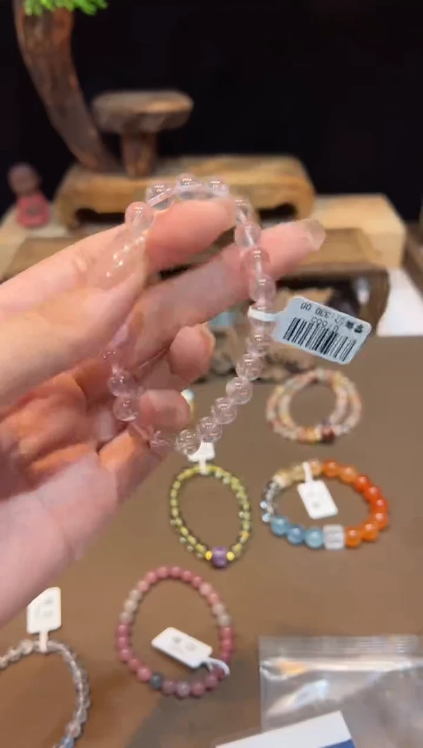 水晶手链未镶嵌手饰@@