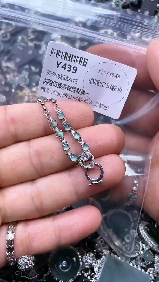 【闪购商品】翡翠颈饰未镶嵌Y439项链