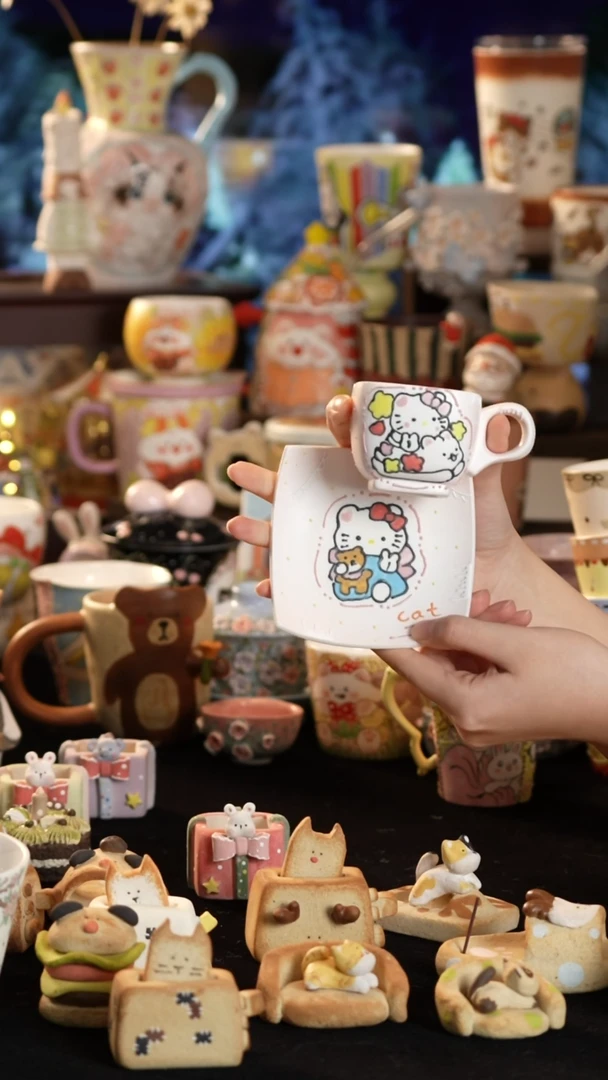 其他陶景德镇釉下彩手绘设计师款陶瓷