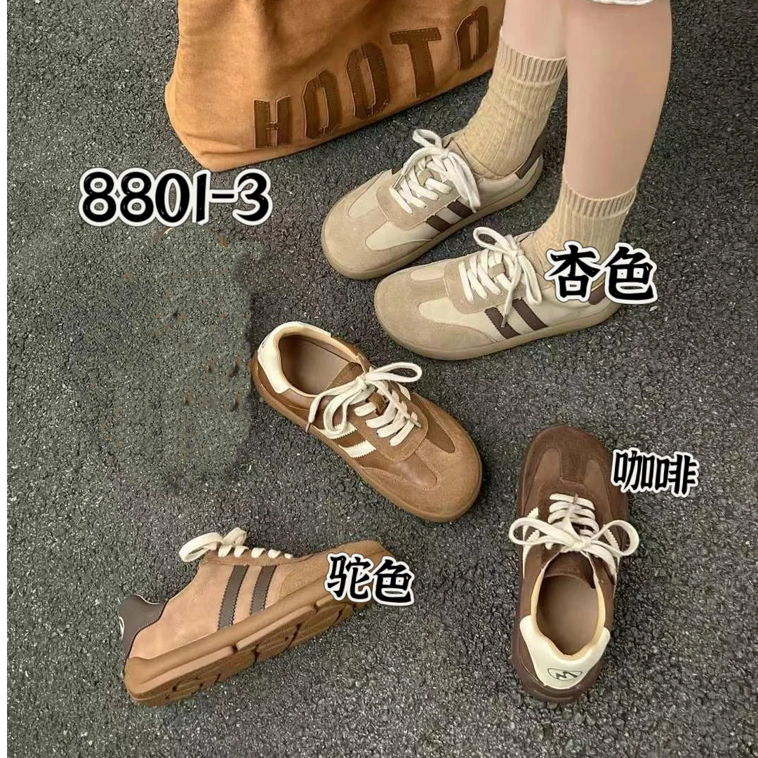 FUJIA STYLE新款气质休闲韩版简约平底时尚休闲鞋8801-3