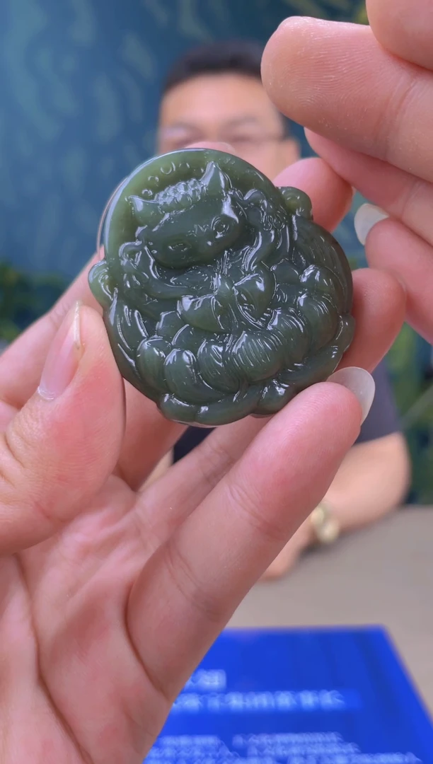 和田玉未镶嵌颈饰多样性拍一发一01014