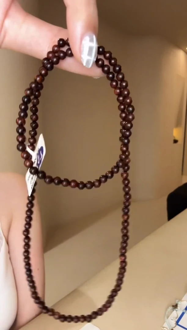 【闪购商品】黄花梨/降香黄檀手串/手链卡4紫油梨