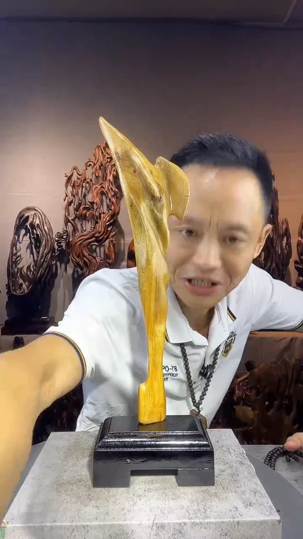 金丝楠金丝楠桌面随行摆件83