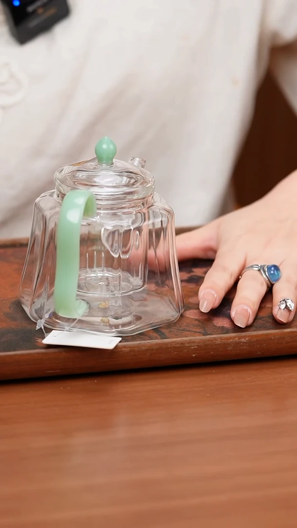 【闪购商品】禾器/晶彩锦瑞壶/浅玉色