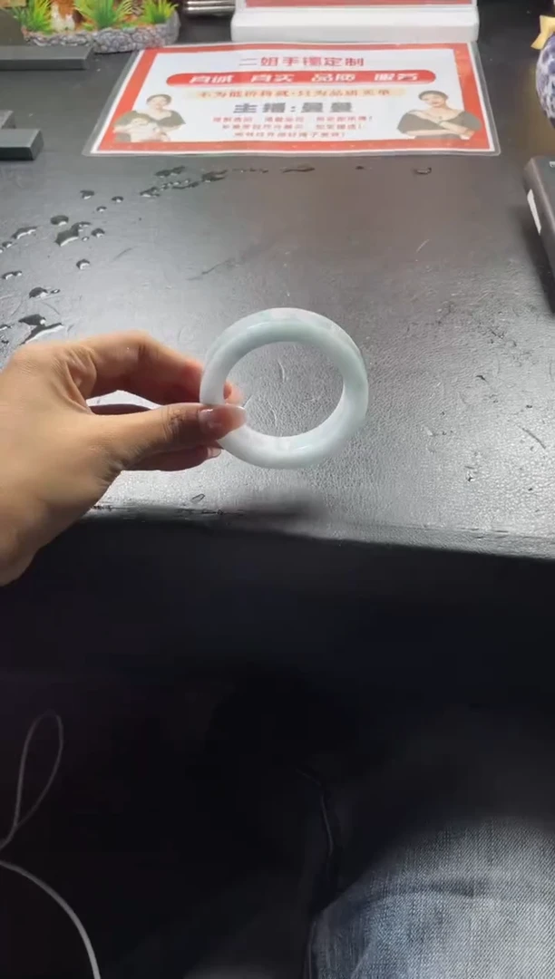 未镶嵌手镯定制翡翠三*正圈ABC3SZDZS