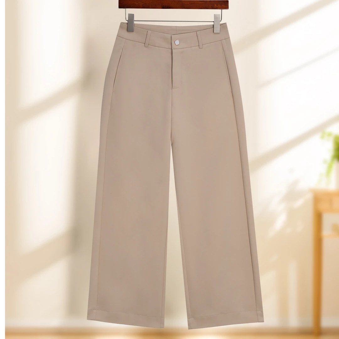 008莫代尔全锦A字版九分阔腿裤