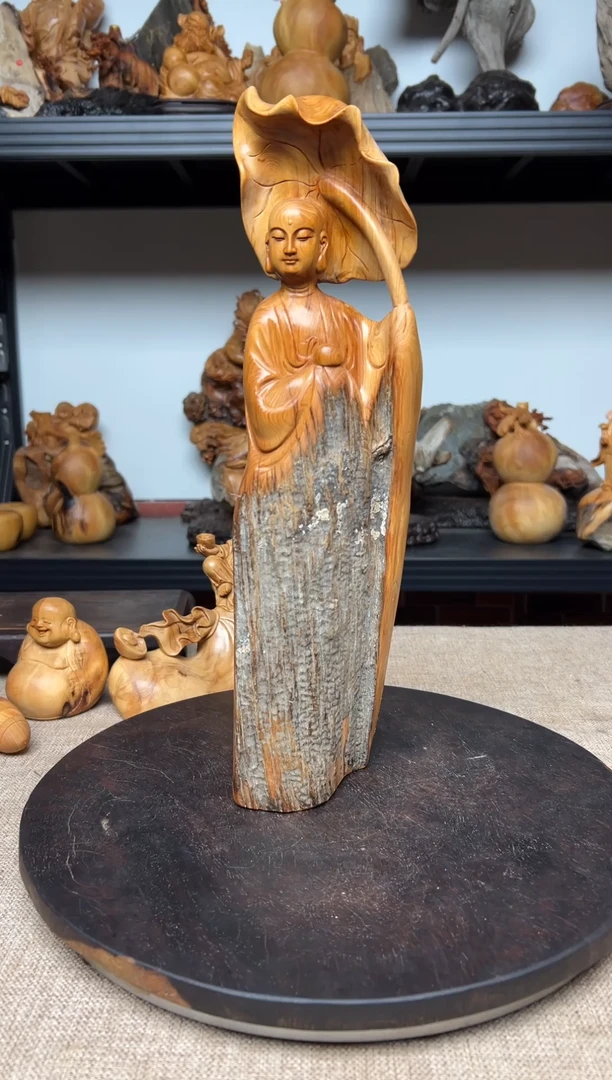 柏木（崖柏）崖柏雕刻件