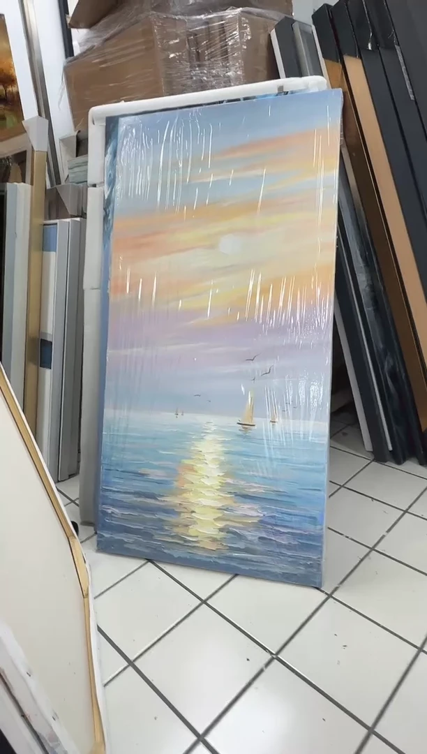竖款168美术馆 装饰画120*60