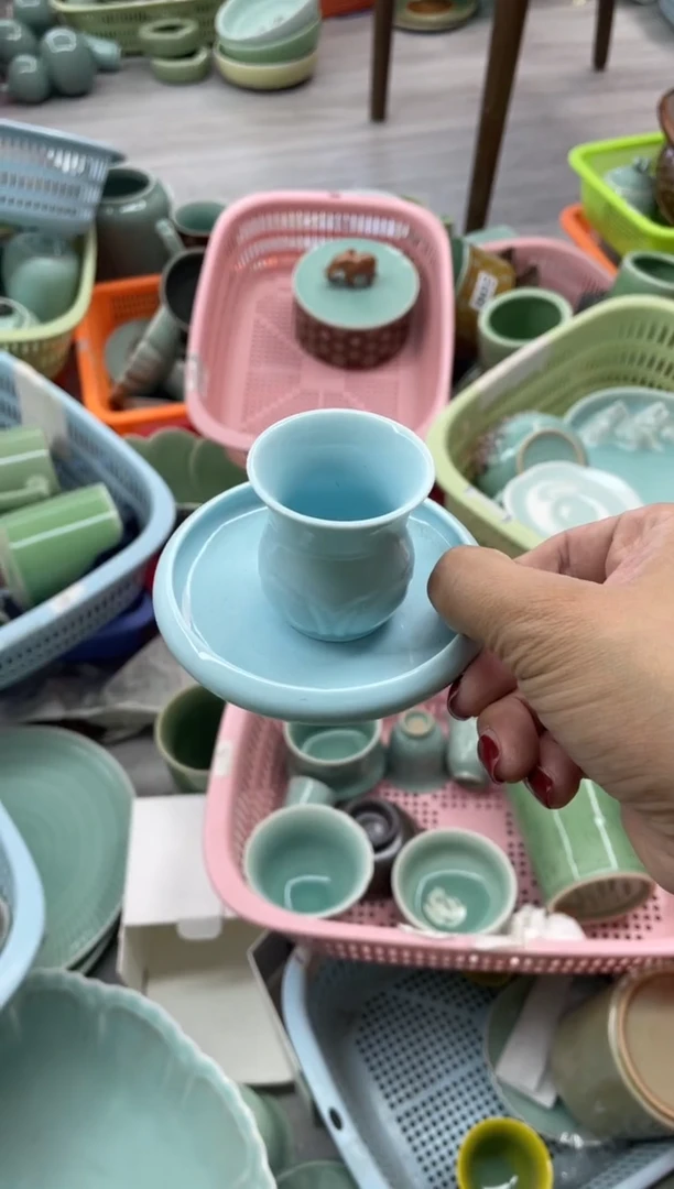 瓷抽奖 微瑕特价 慧仙青瓷 特价福利大促