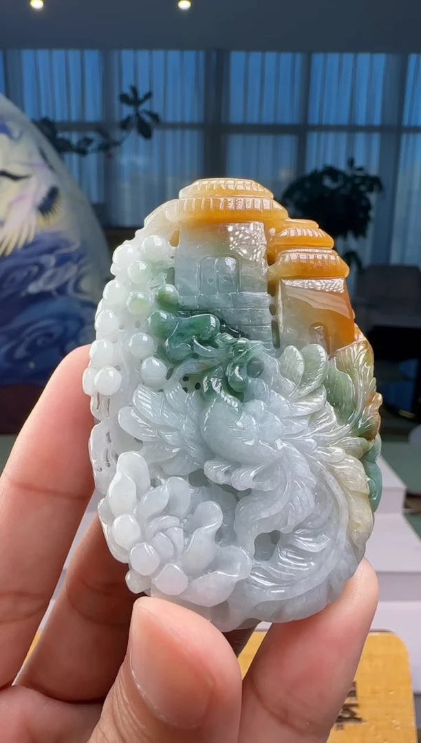 翡翠未镶嵌颈饰XM@@960Q3J20439