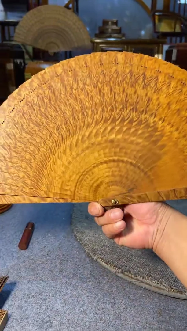 金丝楠金丝楠木扇子