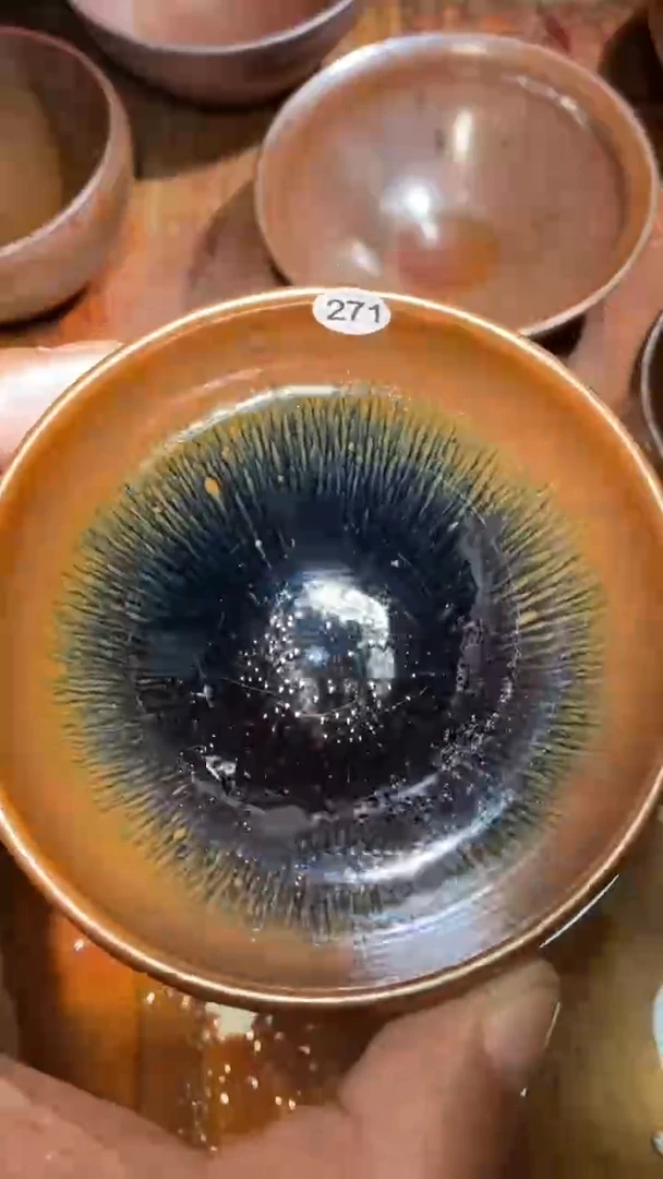 茶盏茶盏禄存建盏主人杯271