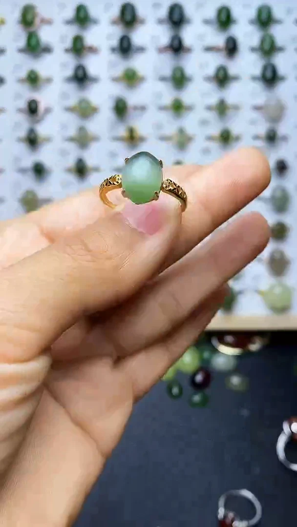 【闪购商品】和田玉戒指未镶嵌1