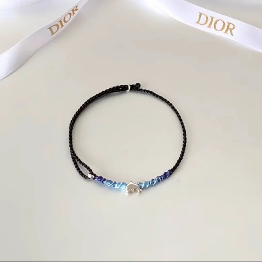 【重生】爱与自由夏日小海豚DIY手绳高级感精致闺蜜情侣手绳饰品