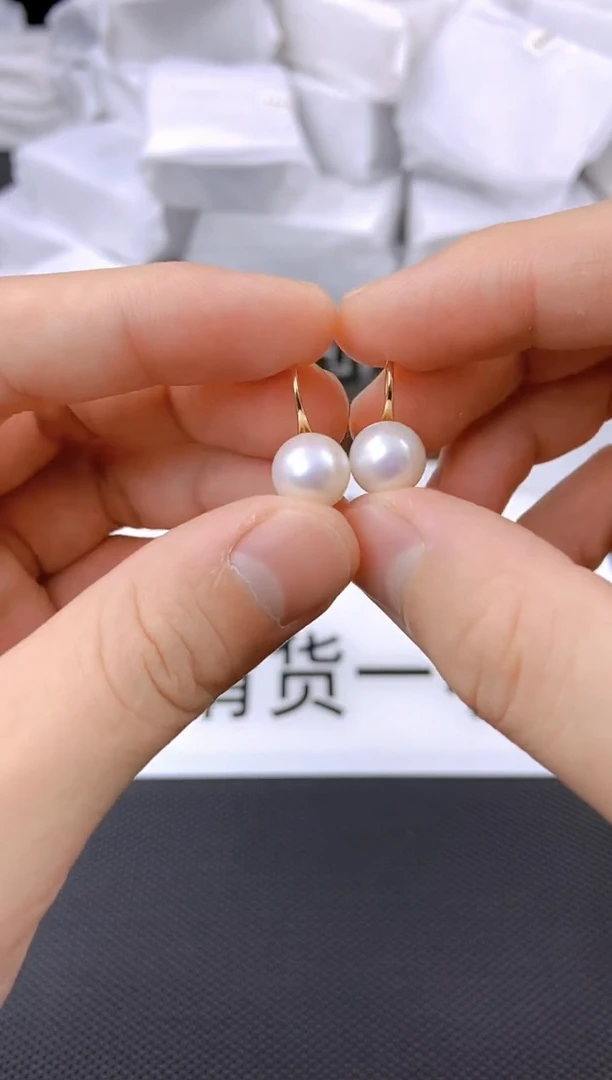 未镶嵌耳饰淡水珍珠ed1033