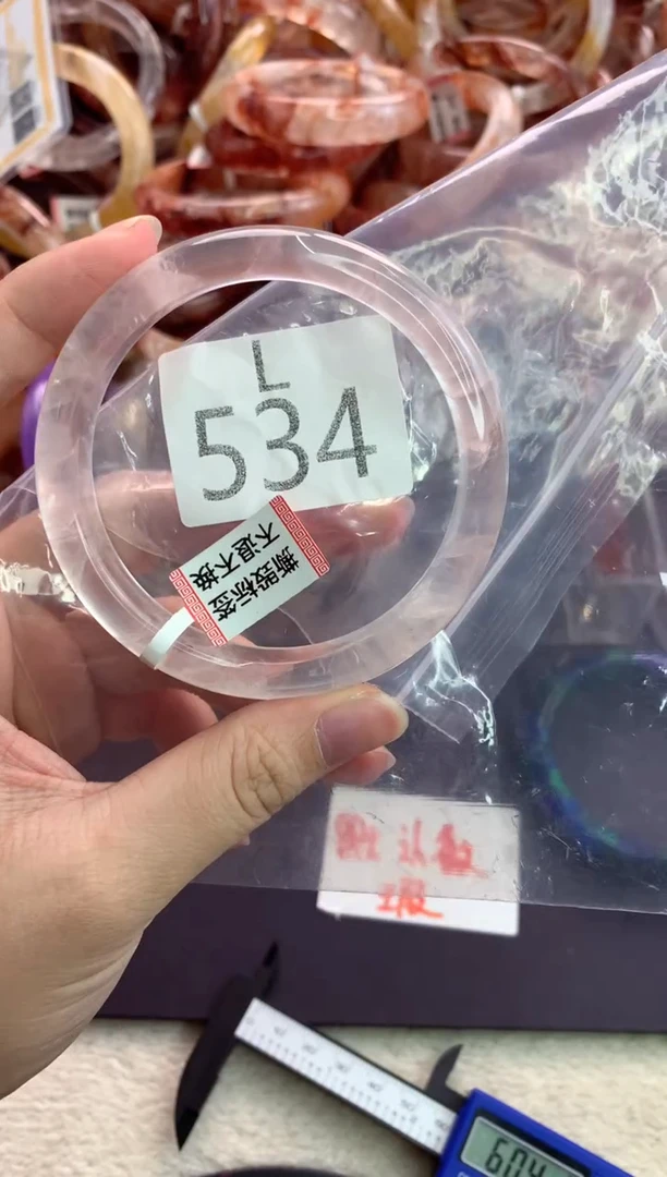 未镶嵌珠宝半成品水晶L534-61