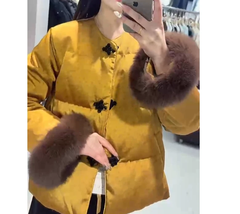 2024冬季新款时尚女装网红潮流气质靓丽漂亮外套棉服乖G