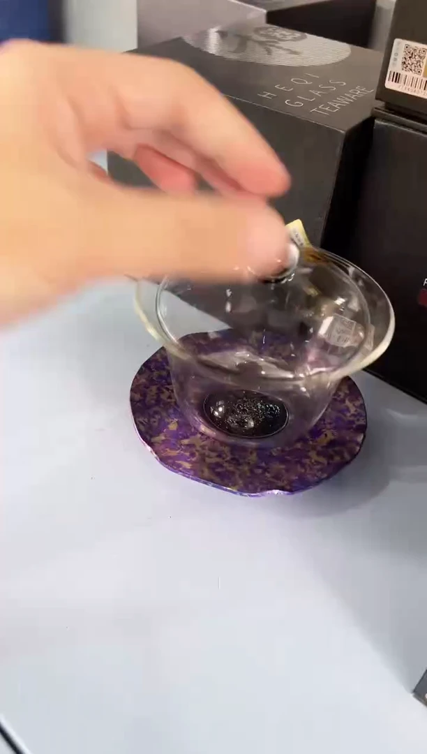 禾器斑斓耀辰盖碗