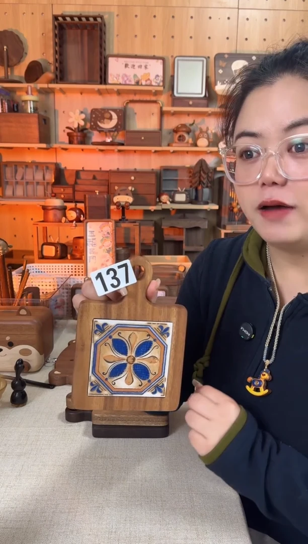 木137微瑕相思木实木锅垫