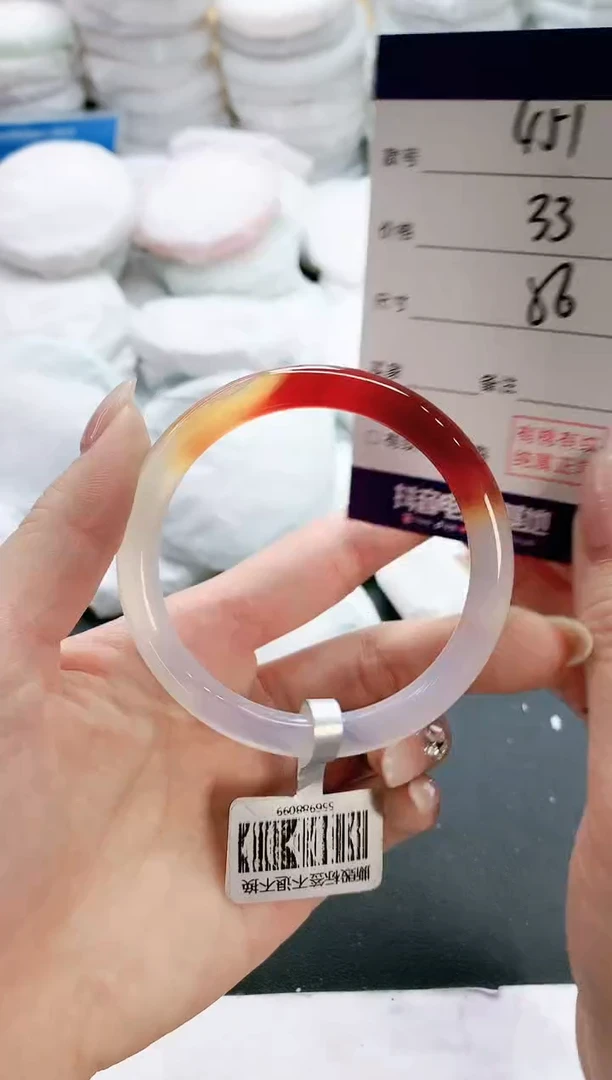 【闪购商品】玛瑙/玉髓手镯未镶嵌451