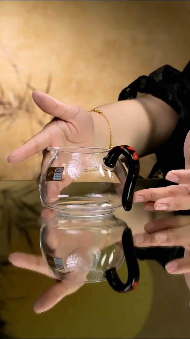 【闪购商品】禾器&琦彩 大漆公道杯