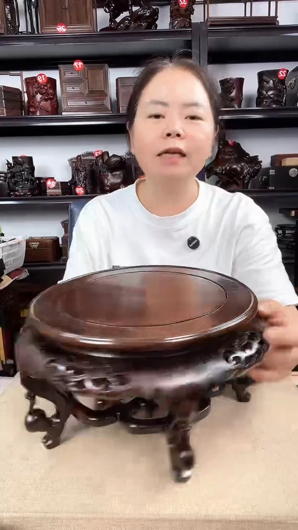 木老李红木工艺品3020瑕疵