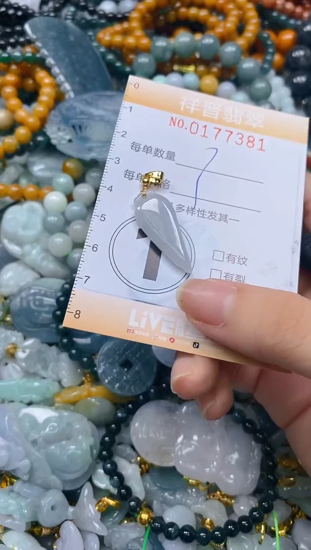 翡翠未镶嵌颈饰闪购0177381