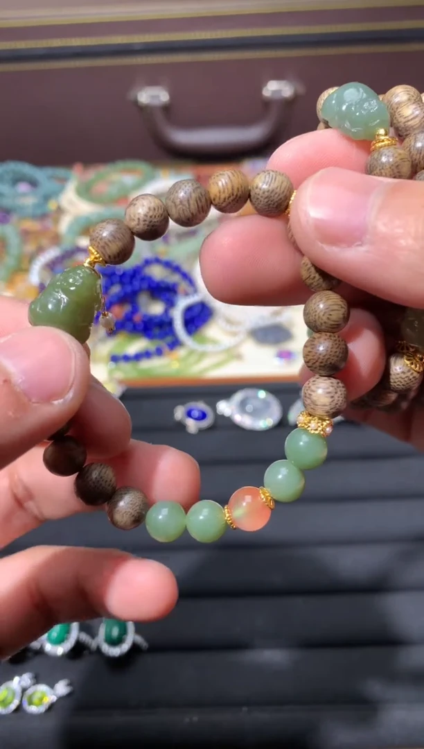 未镶嵌手链和田玉P92【多样性发其一】