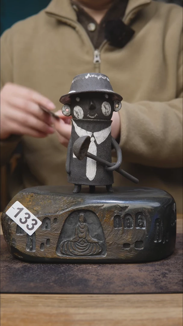 【闪购商品】阿贵手工陶瓷作品133